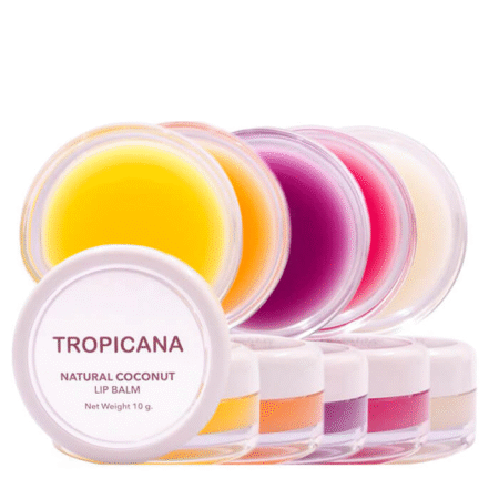 トロピカーナ ナチュラルココナッツ リップバーム (Tropicana Natural Coconut Lip Balm)