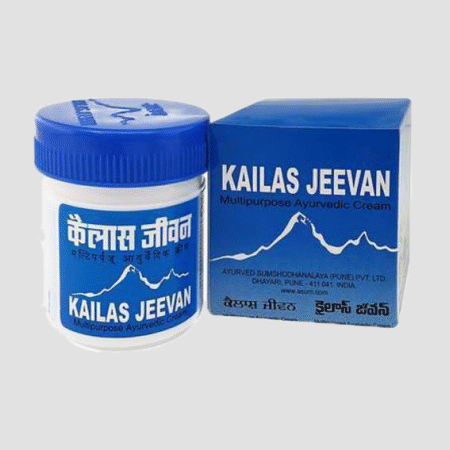 カイラス ジーバン マルチパーパス アーユルヴェーダクリーム (Kailas Jeevan Multipurpose Ayurvedic Cream – 30g)