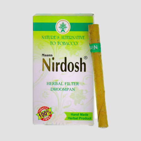 マーンス ニルドーシュ ハーバルフィルター ドゥーンパン (Maans Nirdosh Herbal Filter Dhoompan)