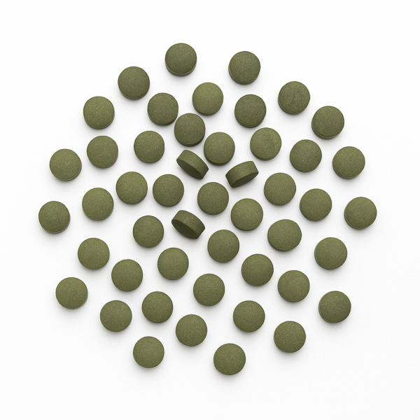 ハンドメイド トゥルシー タブレット 60粒 (Handmade Tulsi Tablets – 60 Tabs)