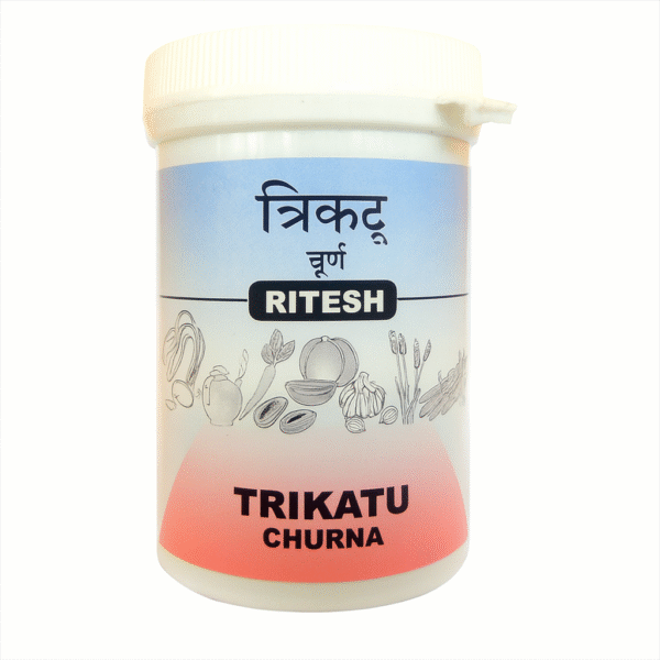 【インド直輸入】リテッシュ トリカトゥ チュルナ 80g | 消化力・代謝アップの3種スパイス - Ayurkai