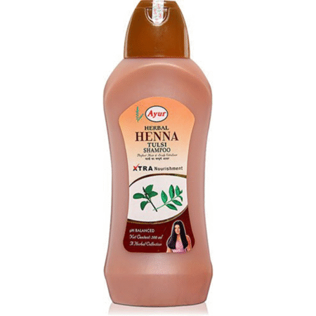 アーユル ハーバル ヘナ トゥルシー シャンプー（Ayur Herbal Henna Tulsi Shampoo 100ml)