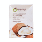 トロピカーナ ナチュラル ココナッツ ソープバー (Tropicana Natural Coconut Soap Bar – 100g)