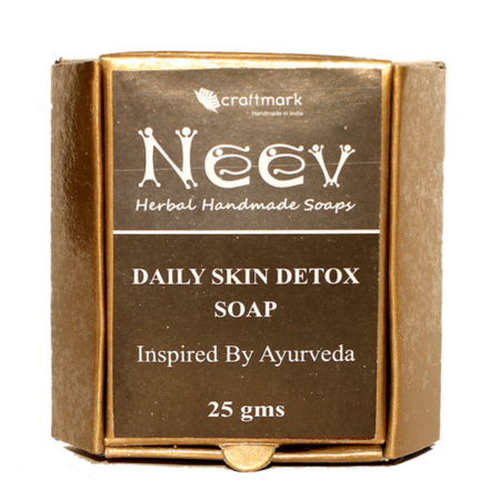 ニーヴ デイリースキンデトックス ソープ (Neev Daily Skin Detox Soap – 25g)