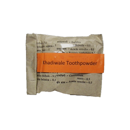 カディワーレ ハンドメイド トゥースパウダー (Khadiwale Handmade Toothpowder)