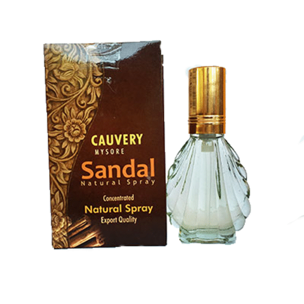 カウベリー マイソール サンダル ナチュラル スプレー (Cauvery Mysore Sandal Natural Spray – 50ml)