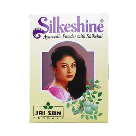 シルクシャイン シカカイ アーユルヴェーダパウダー（Silkeshine Ayurvedic Powder with Shikakai）