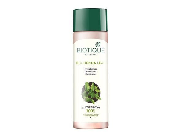 【インド直輸入】バイオ ヘンナ リーフ シャンプー 190ml | ヘナのツヤとボリューム 2 in 1 - Ayurkai