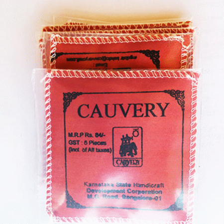 【インド直輸入】カウベリー サンダルウッド サシェ 6個入 | マイソール産最高級白檀の香り袋 - Ayurkai