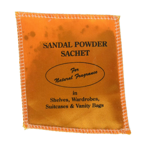 【インド直輸入】サンダルパウダー サシェ 20個入 | 天然白檀が香る自然な香り袋 - Ayurkai