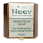 【インド直輸入】ニーヴ ニーム トゥルシー ソープ 25g | 抗菌・浄化の天然ハーブ石鹸お試しサイズ - Ayurkai