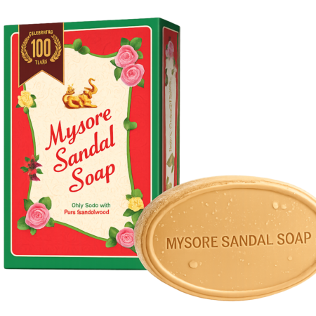 【インド直輸入】マイソール サンダル ゴールド ソープ 75g | アーモンドオイル配合の高級石鹸 - Ayurkai