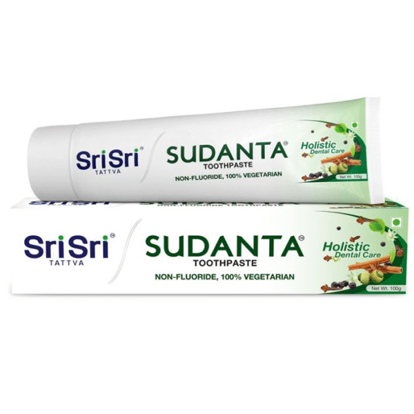 【インド直輸入】スダンタ トゥースペースト 100g | フッ素不使用の天然ハーブ歯磨き粉 - Ayurkai