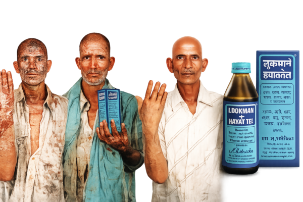 【インド直輸入】ルックマン・エ・ハヤート テル 200ml | 傷・やけど・打撲を癒す万能薬用オイル - Ayurkai