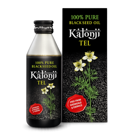 【インド直輸入】カロンジ テル 25ml | 100%ピュア・ブラックシードオイル - Ayurkai