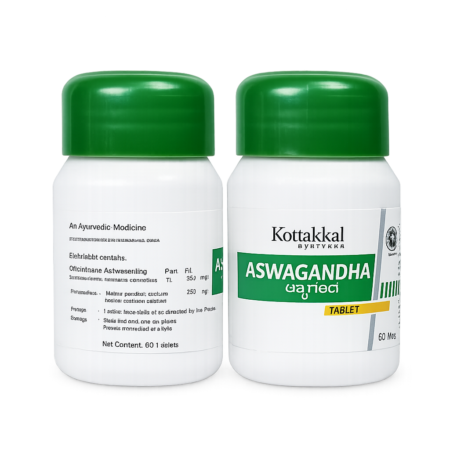 【インド直輸入】コッタカル アシュワガンダ 60粒 | ストレスケア・活力・若返りの伝統サプリ - Ayurkai