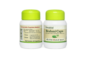 kottakkal brahmi capsules 60 count ayurvedic supplement for memory focus cognitive support and mental clarity