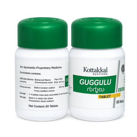 【インド直輸入】コッタカル グッグル 60粒 | 関節の健康・脂質バランス・代謝サポート - Ayurkai