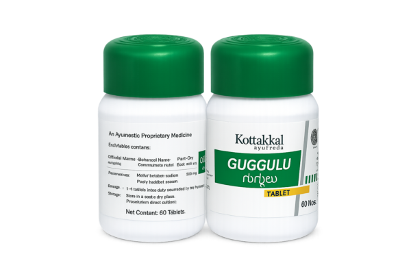 【インド直輸入】コッタカル グッグル 60粒 | 関節の健康・脂質バランス・代謝サポート - Ayurkai