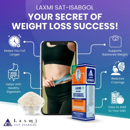 サットイサブゴール パッケージ Laxmi ブランド サイリウムハスク 腸内ケア アーユルヴェーダ
