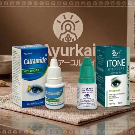 【インド直輸入】アーユルヴェーダ目薬エブリデイ2本セット カトラマイド＋ITONE | Ayurkai Japan