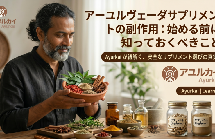 アーユルヴェーダサプリメントの副作用と安全な使い方ガイド