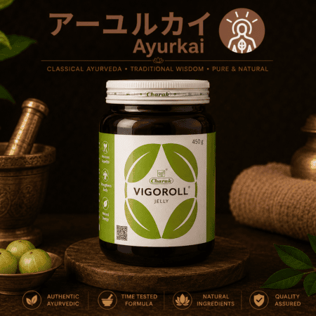 【インド直輸入】チャラク ヴィゴロール ジェリー 450g｜食欲改善 体力強化 天然エネルギー アーユルヴェーダ | Ayurkai Japan