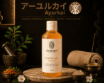 【インド直輸入】DHARTIKA ゴールドグロウ シャワージェル 300ml｜AHA BHA ナイアシンアミド 肌明るく アーユルヴェーダ | Ayurkai Japan